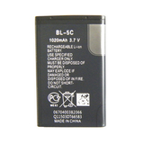 诺基亚BL-5C 通用锂电池 插卡音箱电池 1020mAh 3.7V 3.8Wh电池