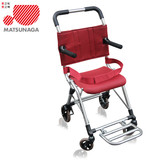 松永 轮椅轻便可折叠 便携老人儿童轮椅车折叠轻便代步车 带上飞