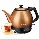 Supor/苏泊尔 SWF08K3-150电热水壶全不锈钢长嘴电泡茶壶小茶艺壶