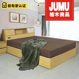日式收纳储物高箱抽屉单人双人床 1.5 1.8米小户型定制订做定做床