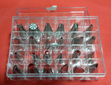 DIY烘焙工具 精品24红宝石头裱花嘴生日蛋糕挤奶油花嘴/不锈钢