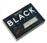 日本代购进口零食品 原装 Meiji明治至尊纯黑钢琴巧克力 28枚130G