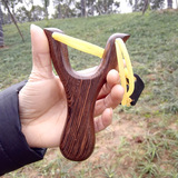 专业打鸟户外弹弓器儿童玩具实木木质不锈钢弹弓架配皮筋