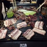 韩式无烟不粘电烤盘 韩国烧烤炉铁板烧烤肉机器家用烤肉锅
