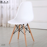 [转卖]伊姆斯时尚创意咖啡凳子现代简约家用塑料餐椅靠背休闲洽