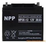 UPS蓄电池耐普NP38-12蓄电池2V38AH直流屏EPS电源电瓶12V电池包邮