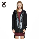 【INXX】THE NEXT 春季新品原创潮牌黑色卫衣男女通款TN53148422
