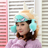 龙龟毛绒玩具帽子LOL提莫宝宝帽子cosplay帽龙龟披甲帽子生日礼物