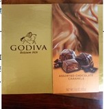 包邮美国进口高迪瓦GODIVA歌帝梵金装手工巧克力礼盒9粒装132克