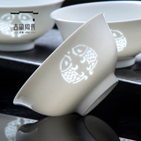 景德镇餐具套装碗碟瓷器 28头家用中式纯白陶瓷餐具礼品碗盘套装