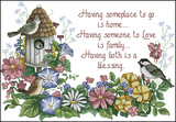 十字绣图纸电子版 D467-DIM00308爱、家和幸福