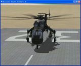微软 模拟飞行10 FSX 机模插件 CH-54A + S64E 空中吊车 直升机
