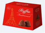 红色情迷系列原味500克代可可巧克力松露型法国进口先苦后甜丝滑