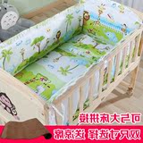品牌婴儿床2016新生松木实木多功能可变书桌性价比100