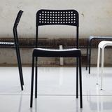 宜家正品代购◆IKEA 阿德 餐椅电脑椅阿德椅子可叠放会议椅培训椅