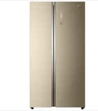 海尔双门冰箱BCD-649WDGK镜面对开门冰箱风冷无霜变频一级能效