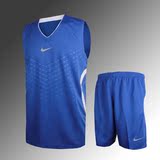 正品NIKE耐克运动服 篮球服套装 训练服男组队比赛球衣定制印号字