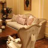 住宅家具欧式真皮简欧沙发 欧式123组合沙发简约美式客厅布艺沙发