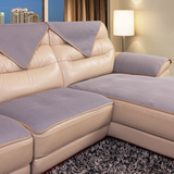 真皮沙发垫防滑垫子 欧式奢华坐垫简约现代布艺四季沙发套罩定做