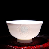 景德镇餐具套装28/56头骨瓷碗碟陶瓷器 中式高档釉中彩家用微波炉