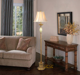 欧式落地台灯 美式奢华法式复古压铸铜客厅书房卧室创意个性简约