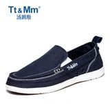Tt&Mm/汤姆斯布鞋2016夏季沃尔卢帆布鞋男韩版潮流男鞋休闲懒人鞋