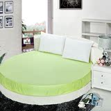 棉大圆床床笠床罩单件纯色双人床单2.0米床上用品订做特价100%全