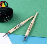 日本巨匠漫画艺术笔尖圆头艺术字音符英文书法钢笔 蘸水笔尖+笔杆