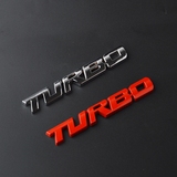 全新款个性车贴 涡轮增压TURBO车贴标 运动标 金属尾箱车标贴包邮