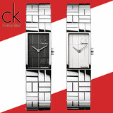 香港代购正品CK手表女生士手表简约方形钢带防水石英腕表KOJ23120