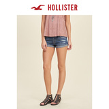Hollister 2016女装夏款低腰牛仔超短裤 女 118015