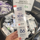 韩国代购 爱茉莉 麦迪安86%白色牙膏 强效美白去渍去黄