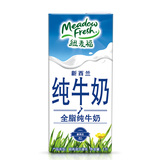 【天猫超市】新西兰原装进口MeadowFres纽麦福全脂牛奶1L*12