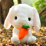 日本LOLITA超萌小白兔垂耳兔布娃娃玩偶大头兔子公仔毛绒玩具女生
