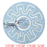 led吸顶灯改造灯板圆环形18w24w灯管改装光源led光源板长条改装板
