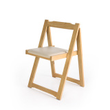 越茂 实木餐椅现代简约靠背椅 家用书桌椅时尚折叠餐桌椅子 包邮