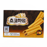 【天猫超市】韩国进口零食品 可瑞安巧克力榛子瓦威化饼干142g