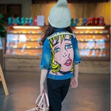 外贸儿童装 2014秋冬新款 YLT正品韩版女童白雪小公主牛仔外套