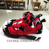 【韩国直邮】reebok pump fury ar0446 黑白红 锐步充气鞋 跑步鞋
