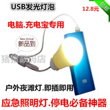 USB灯强光节能灯电脑USB灯泡LED移动电源灯充电宝灯5V 夜滩灯批发