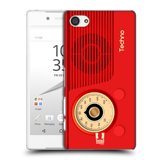 正品红色收音机索尼Z5COMPACT手机壳E5803保护壳Z5MINI保护壳包邮