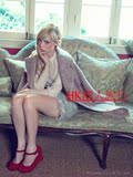 日本代购 lilybrown 2014秋冬新品 杂志款淑女款时尚呢外套大衣