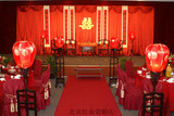 北京中式婚庆道具 中式桌椅 宫灯租赁
