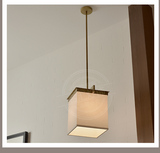 八米概念简约大方现代新中式设计师客厅餐厅灯卧室过道走廊小吊灯