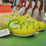 专柜正品代购15新款Crocs卡洛驰洞洞鞋女鞋花漾卡丽玛丽珍200612