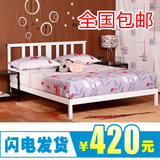 特价包邮欧式铁艺床铁床架双人床单人床儿童床地中海1.5米1.8米豪