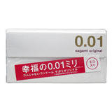日本直邮 sagami相模001幸福0.01冈本003超薄避孕最薄安全套5只装