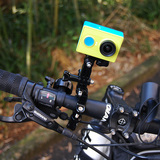 小米运动相机自行车单车固定支架 多功能管夹 小蚁相机配件