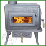 纽波特真火壁炉燃木独立式壁炉铸铁火炉铸铁别墅壁炉烧柴取暖壁炉