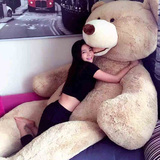 正版美国大熊大号公仔1.8米泰迪熊毛绒玩具2米熊1.6米抱抱熊女生